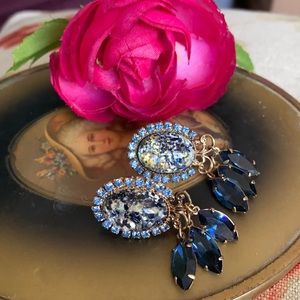 Vintage clip earrings